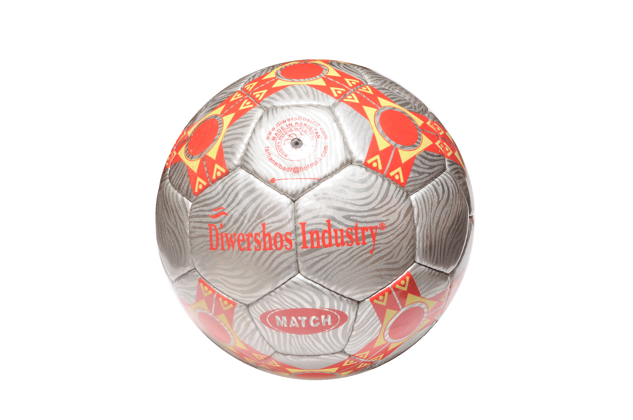 p-02 ballon de foot match orange