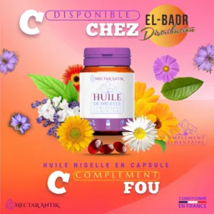 Gélules Nigelle  (huile de nigelle)