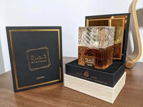 Khamrah Eau de Parfum Lattafa Parfums Unisexe 100 ml – Image 3