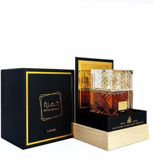 Khamrah Eau de Parfum Lattafa Parfums Unisexe 100 ml – Image 2